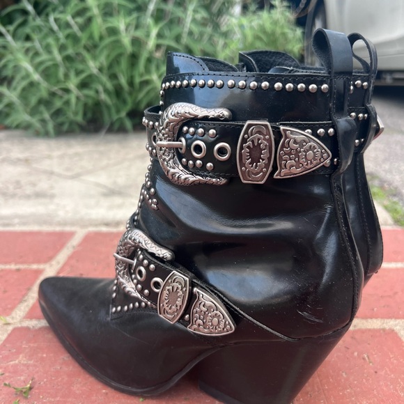 Jeffrey Campbell Studded Ankle Boots - Picture 3 of 5